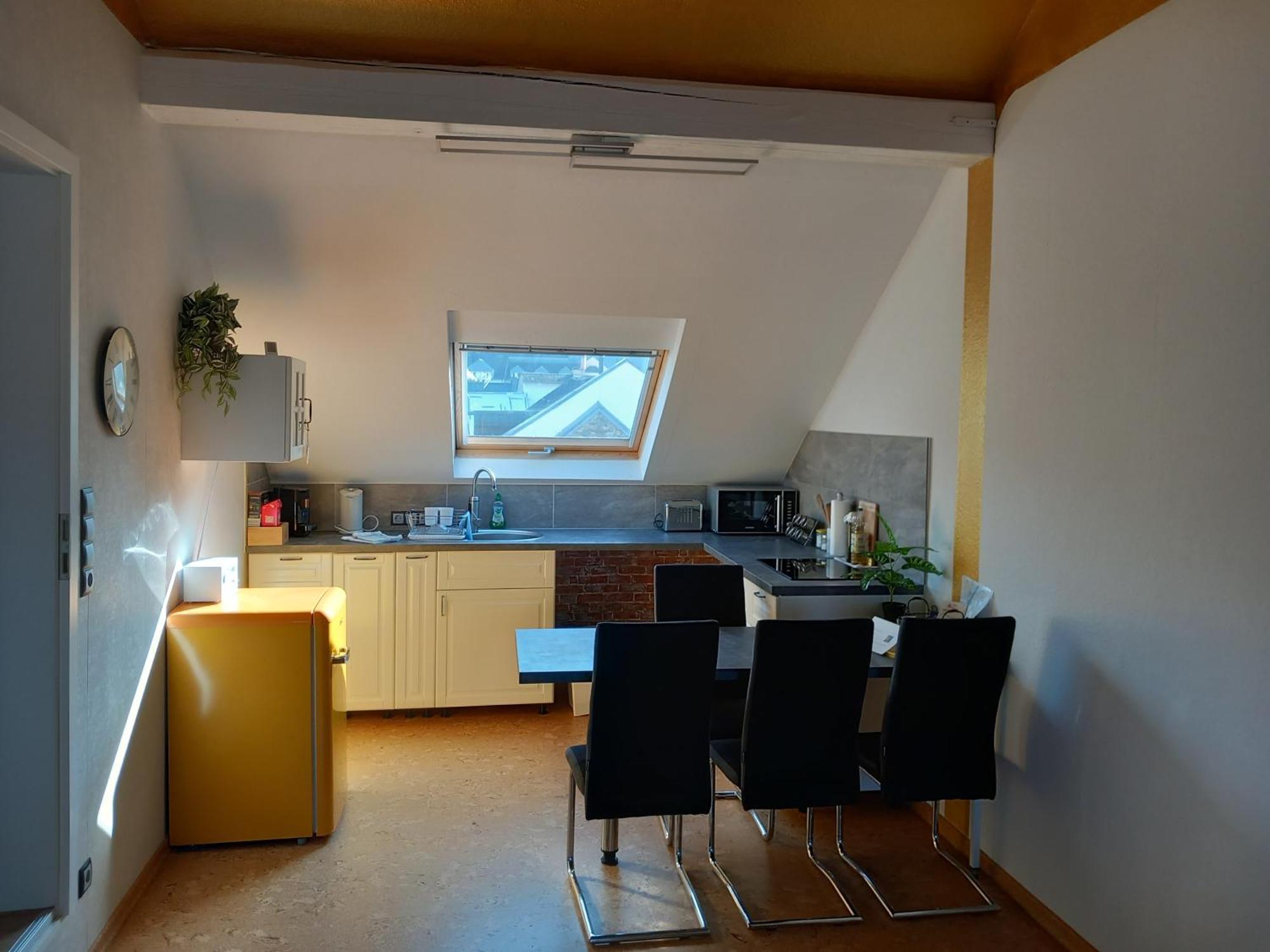 באד אמס Ferienwohnung Im Roten Haus, Die Therme Ist Fusslaeufig In Wenigen Minuten Erreichbar מראה חיצוני תמונה
